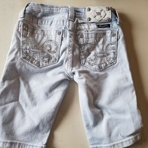 Girls size 10 Miss Me shorts